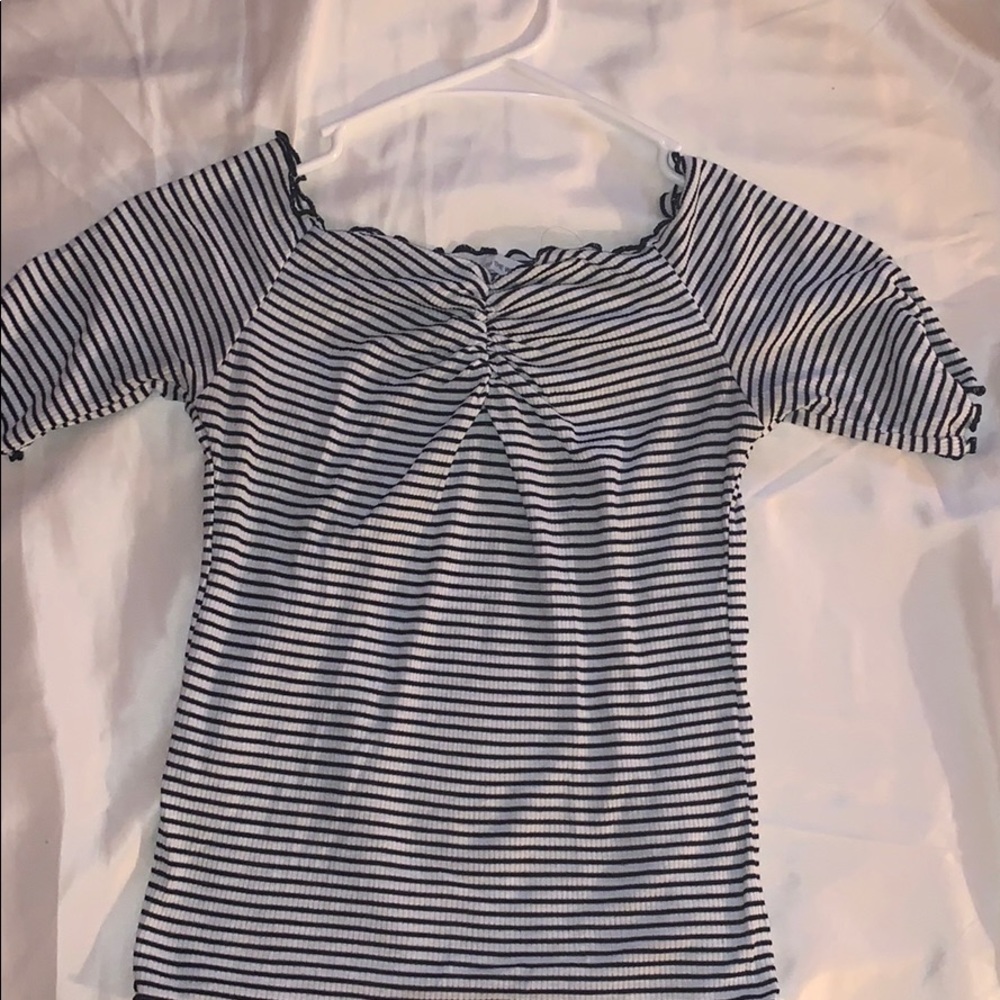 Off the shoulder shirt